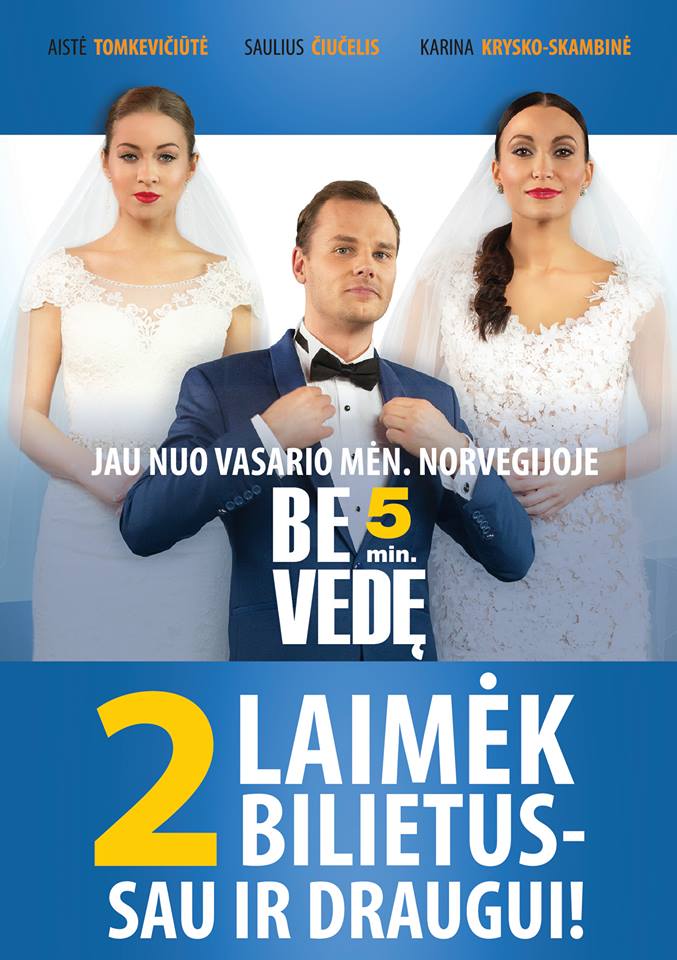 Be 5 min. vedę