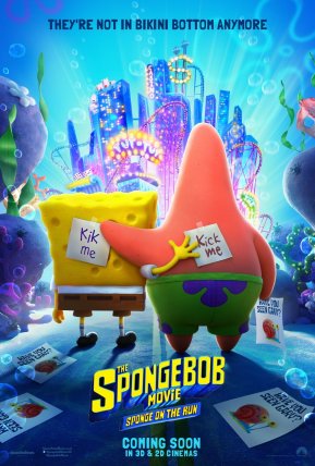 Kempiniuko filmas: bėganti kempinė